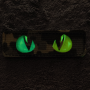 Нашивка Cat Eyes, що світяться Laser Cut кольорова