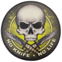Шеврон No knife No life