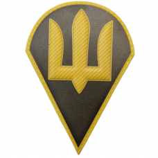Шеврон ДШВ Вооруженных Сил Украины олива объемный