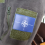 Нашивка флаг НАТО