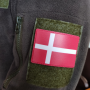 Нашивка флаг Дании