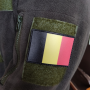 Нашивка флаг Бельгии