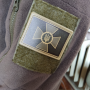 Військовий польовий шеврон Державної прикордонної служби України 50*70 польовий