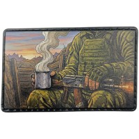 Шеврон Кава перед роботою