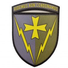Шеврон ЗСУ 164-та радіотехнічна бригада Videmus Non Condonamus