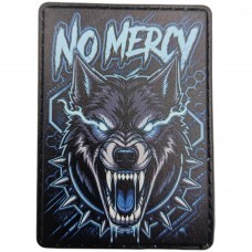 Шеврон No mercy Wolf