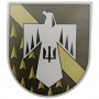 Шеврон ХНУПС з тризубом олива