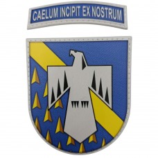 Шеврон ХНУПС Caelum incipit ex nostrum