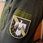 Шеврон ХНУПС з тризубом олива