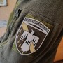Нарукавний знак Харківського авіаційного з тризубом олива