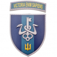 Шеврон Школа морського піхотинця Victoria Enim Sapiens объемный 