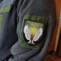 Шеврон з вашим ім'ям Мого янгола звати (олива)