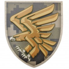 Шеврон ВСУ 95 отдельной десантно-штурмовой бригады пиксель