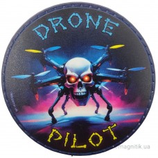 Шеврон Drone Pilot з написом