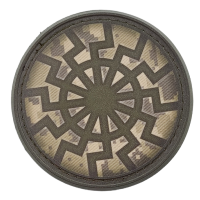 Нашивка Чорне сонце піксель 65