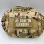 Шеврон Welcome to Ukraine Laser Cut койот 