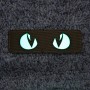 Нашивка Cat Eyes, що світяться Laser Cut койот