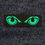 Шеврон Суворі котячі очі Laser Cut темна олива