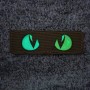 Нашивка Cat Eyes, що світяться Laser Cut кольорова темна олива