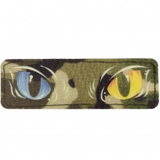 Шеврон Котячі очі Laser Cut цветные мультикам