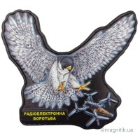 Шеврон Птах і напис Радіоелектронна боротьба