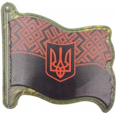 Шеврон флаг УПА вышиванка