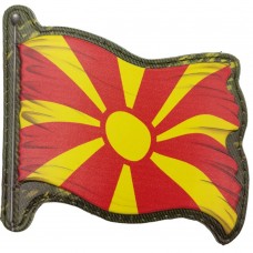 Шеврон флаг Северная Македония