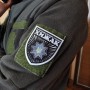 Шеврон Патрульна поліція України Хижак черный