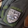 Шеврон Патрульна поліція України Хижак мультикам