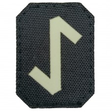 Шеврон Скандинавські руни Ейваз