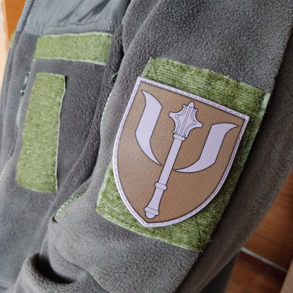 Шеврон ЗСУ Управління психологічного забезпечення олива