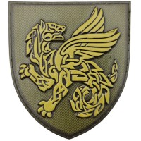 Шеврон ЗСУ 158 ОМБр олива