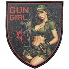 Шеврон Gun girl
