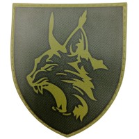 Шеврон ВСУ Рись олива