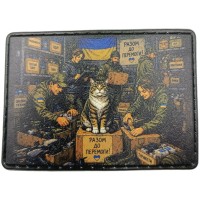 Нашивка Разом до Перемоги з котом