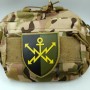 Шеврон ВСУ 43 окремий полк зв'язку і управління олива