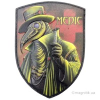 Шеврон Чумной доктор Medic объемный