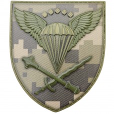  Нашивка ЗСУ Командування десантно-штурмових військ піксель