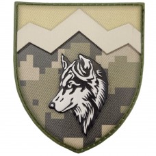 Шеврон 8 отдельный горно-штурмовой батальон пиксель