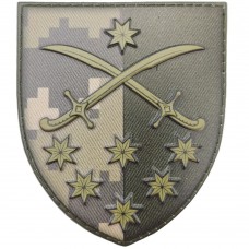 Шеврон ЗСУ 142 окрема піхотна бригада піксель (оновлений)