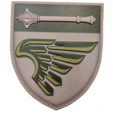Шеврон ВСУ 135 отдельный батальйон управления олива ДШВ