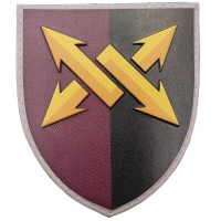 Шеврон ВСУ 347 информационно-комуникационный узел ДШВ