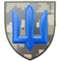 Нарукавный знак ВСУ Горная пехота пиксель