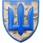 Нарукавний знак Сили територіальної оборони ТрО ЗСУ мультикам