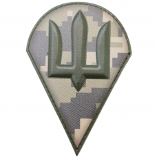 Шеврон ДШВ Вооруженных Сил Украины пиксель