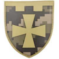 Шеврон ТрО 104 бригади ЗСУ Рівне піксель