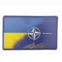 Нашивка флаг НАТО - Украина