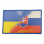 Нашивка флаг Словакия - Украина