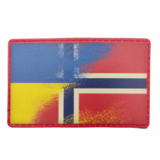 Шеврон прапор Норвегія - Україна