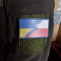 Нашивка флаг Чехия - Украина
